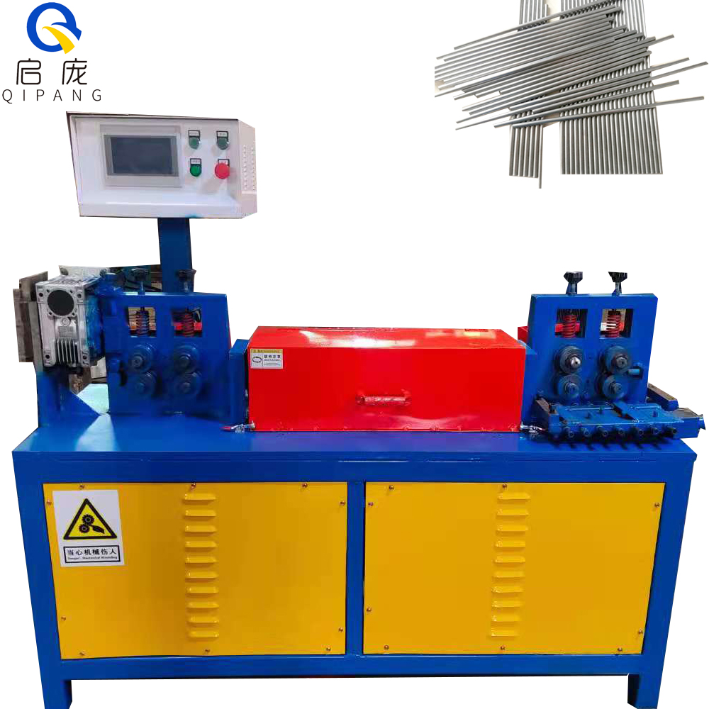 QIPANG 3-6mm straightener machine and cutting machine straightening mechanism