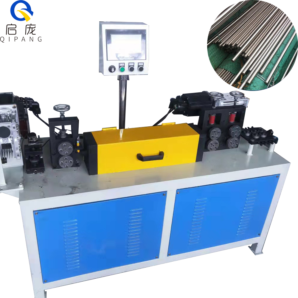 QIPANG 3-6mm straightener machine and cutting machine straightening mechanism