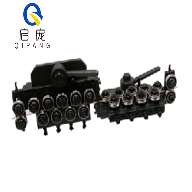 QIPANG 3-4mm straightener machine and cutting machine straightening mechanism