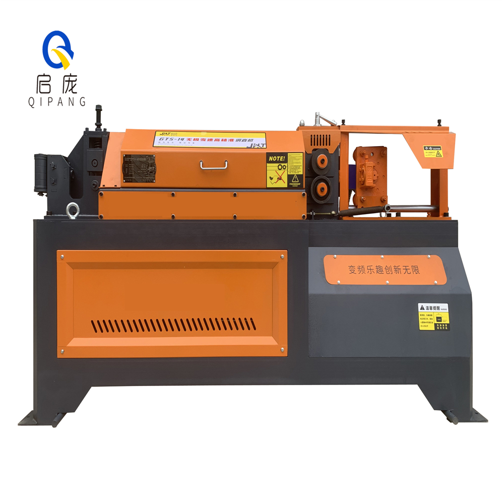 High speed 12mm rebar straightening and cutting machine round bar straightening and cutting machine