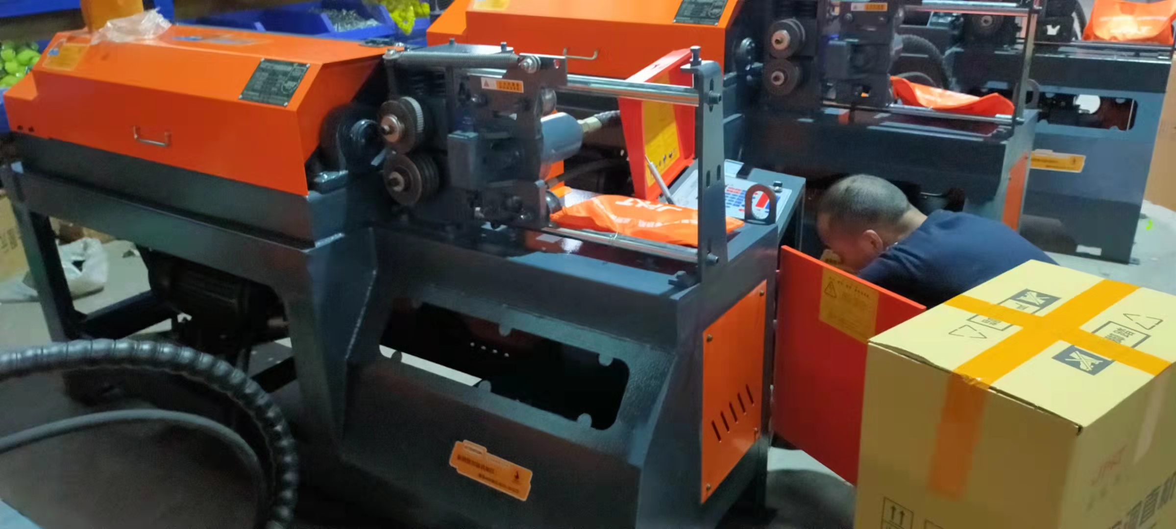 High speed 12mm rebar straightening and cutting machine round bar straightening and cutting machine