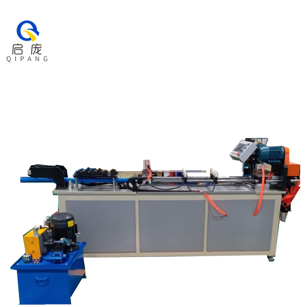 Alumina tube 1/2 5/8 tube straightening chipless cutting machine pipe straightener coil copper tube straightening cutting machine