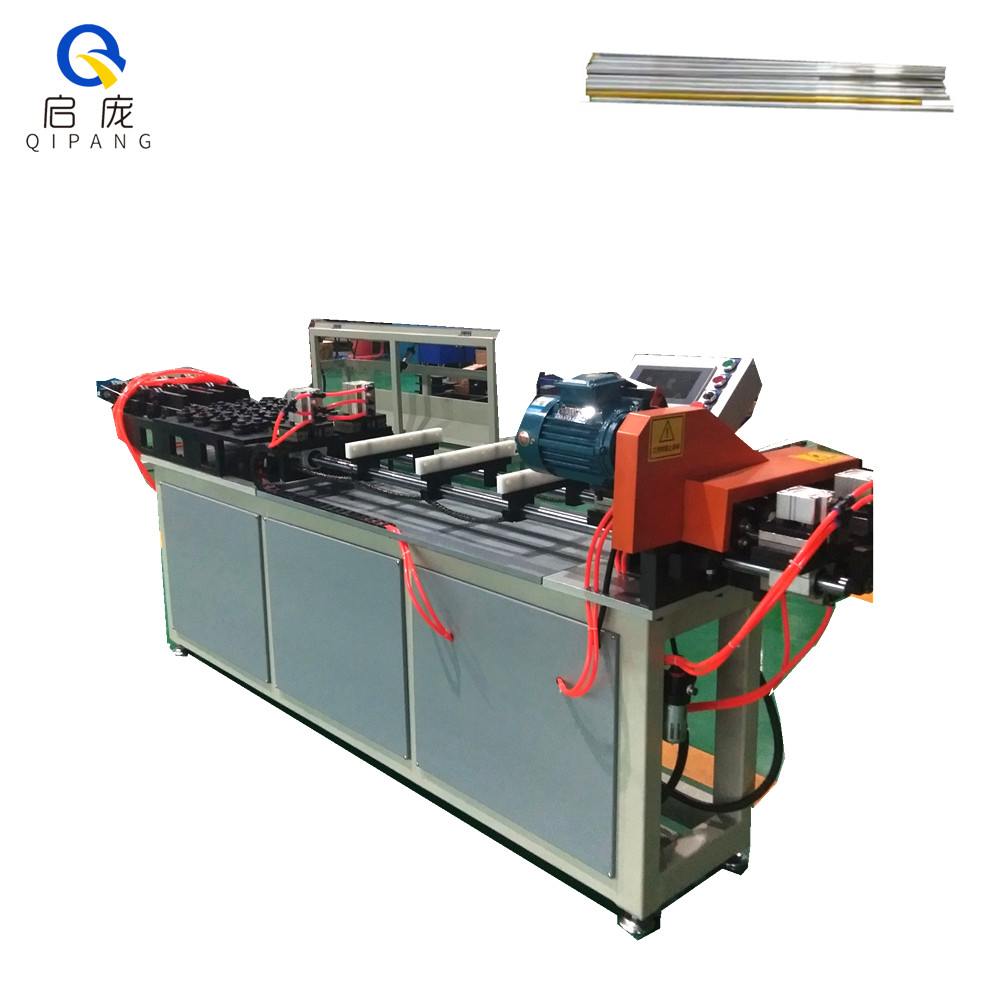 Alumina tube 1/2 5/8 tube straightening chipless cutting machine pipe straightener coil copper tube straightening cutting machine