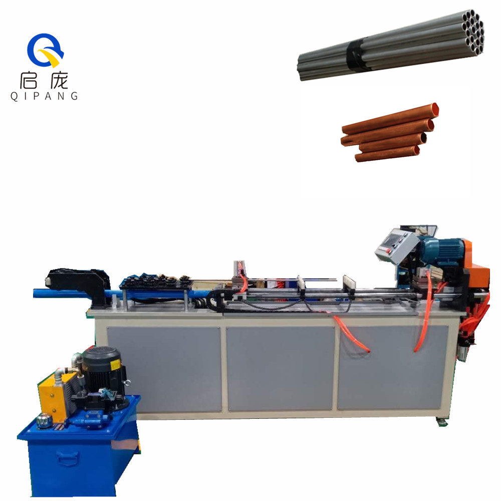 Copper tube Bundy tube automatic 5/8 tubing straightener pipe tube straightening tool uncoiler machine decoiler machine