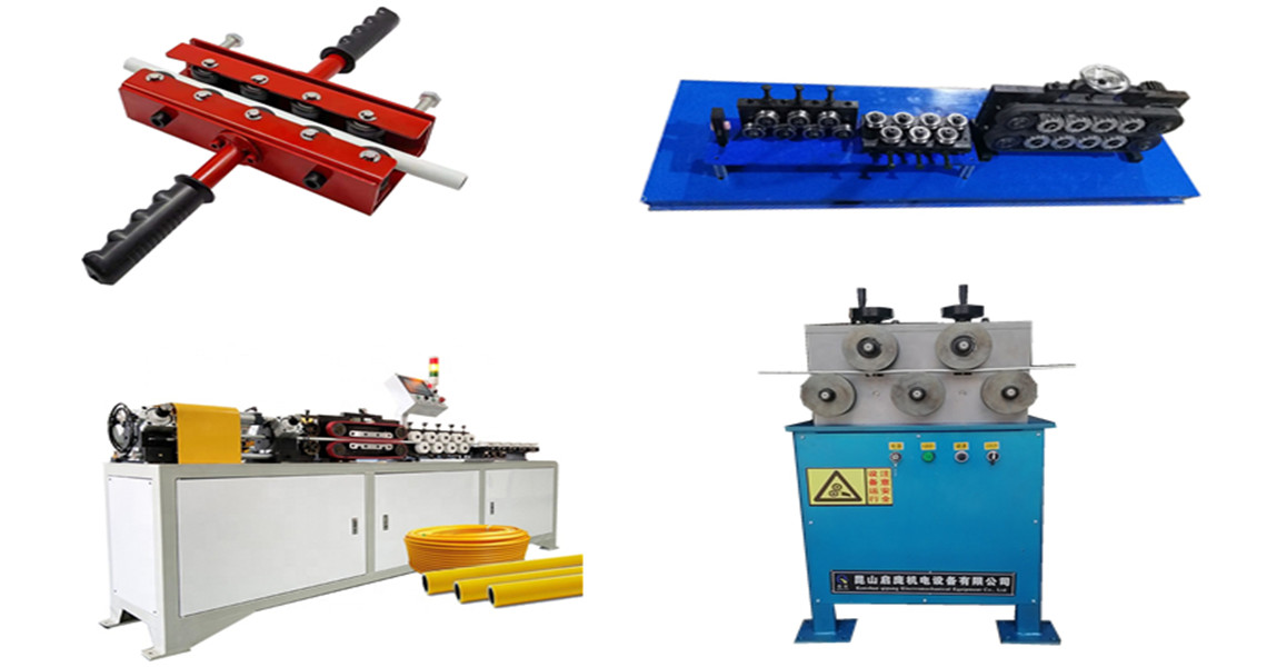 wholesale pipe tube straightening tool 3/4 Tube Straightening and Chip-less Cutting Machine copper tube decoiler copper 5/8 tube coil factory