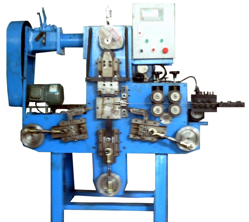 plate bending machine Barrel Metal Can Handle Bending Machine barrel handle making machine  wire shaping  bender 