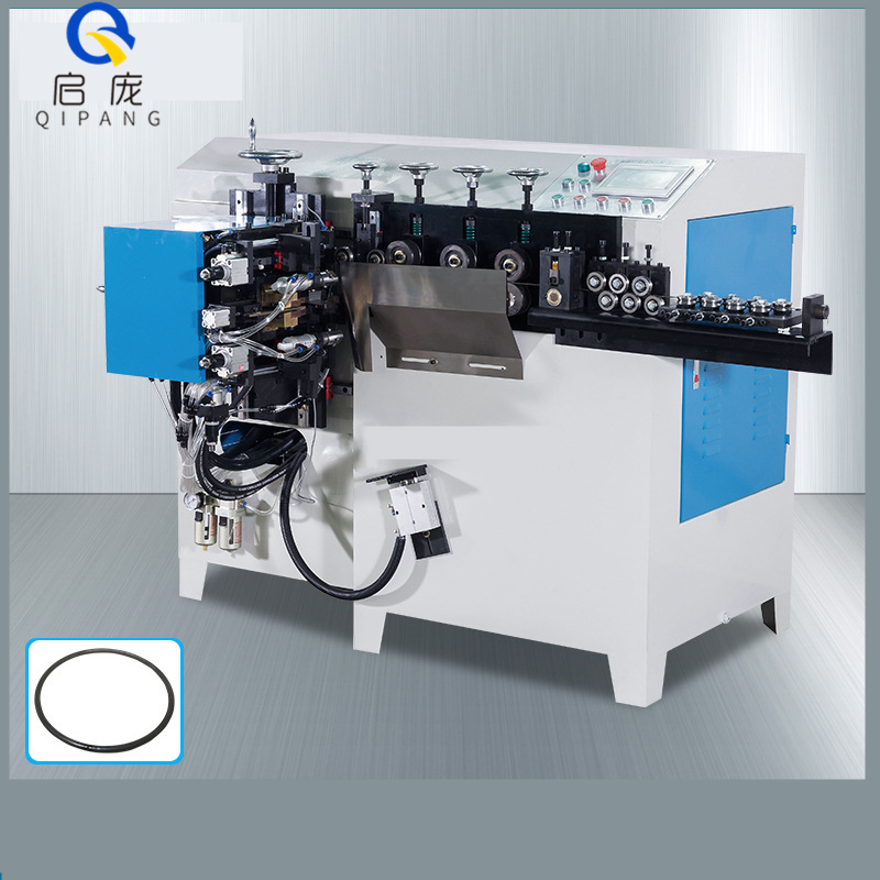 Ring Making Machine with Butt Welding Hydraulic Ring Making Machine Ring Loop Making Bending Machine circle ring bending machine