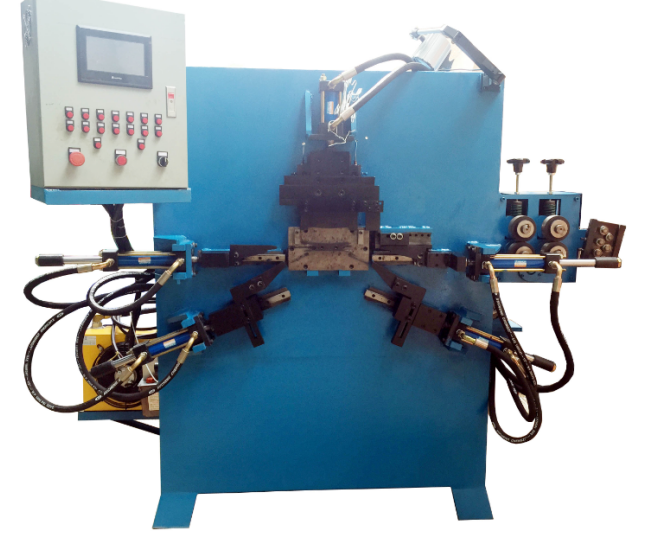 hydraulic bending machine metal bending machine wire bending machine brake bending machine barrel handle making machine