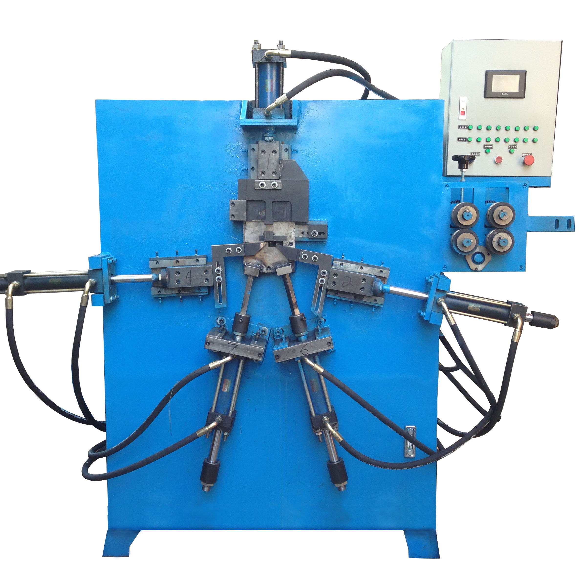 Metal Wire Bucket&Handle Making Machine bucket handle forming machine bender machine wire chain forming bending machine