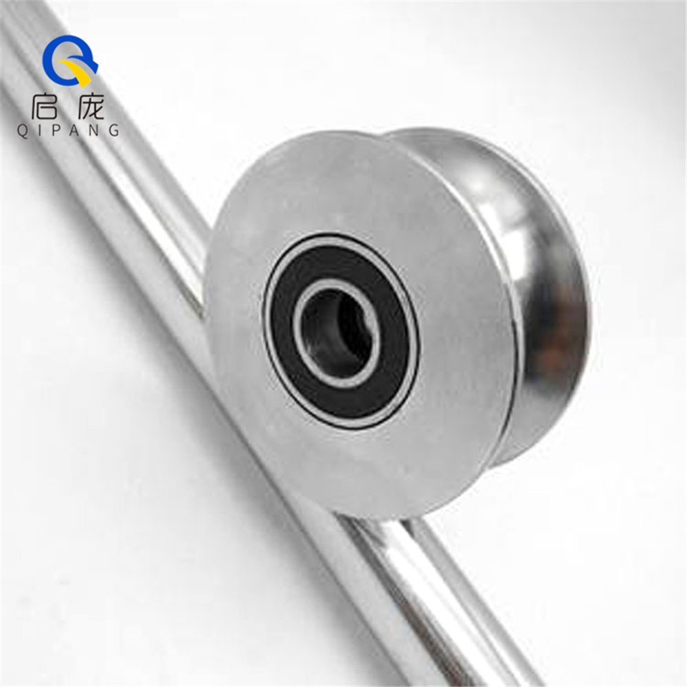 Guide Rail bearing grooved track guide wheel roller bearing for wire sliding door track roller bearing