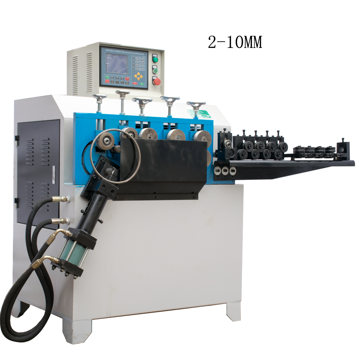 Metal wire looping machine ring making machine