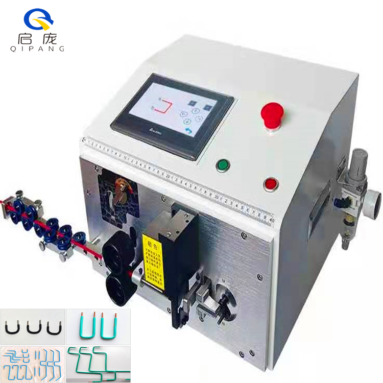 Automatic copper wire cutting and stripping machine