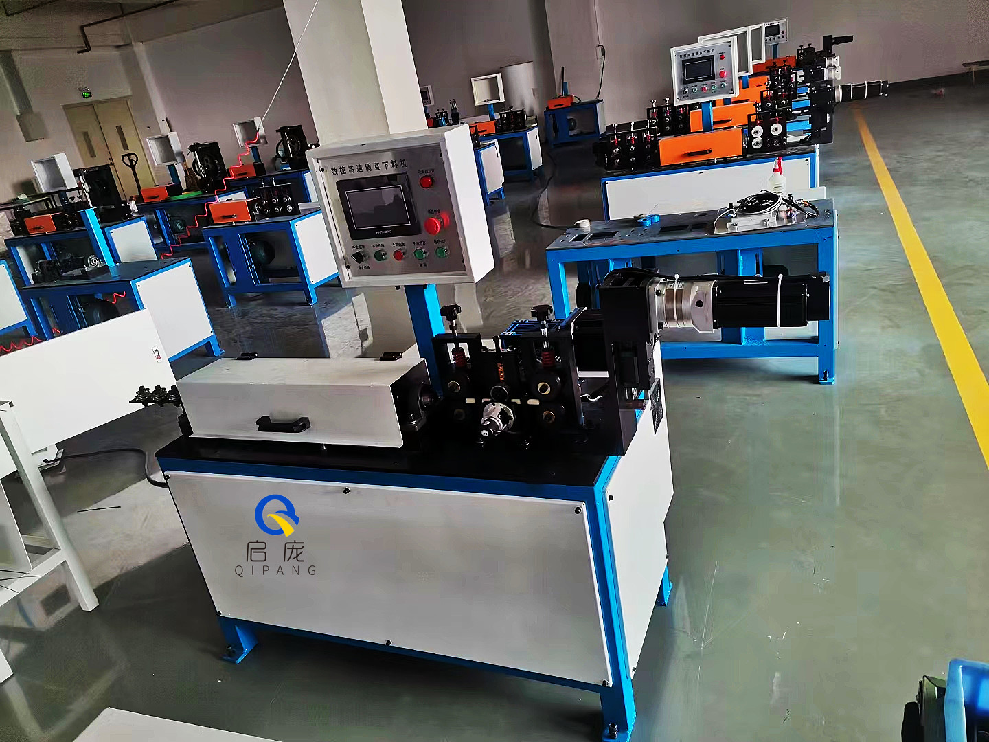 QP straightening high speed straightening and cutting machine rebar cutter wire rod straightening and cutting