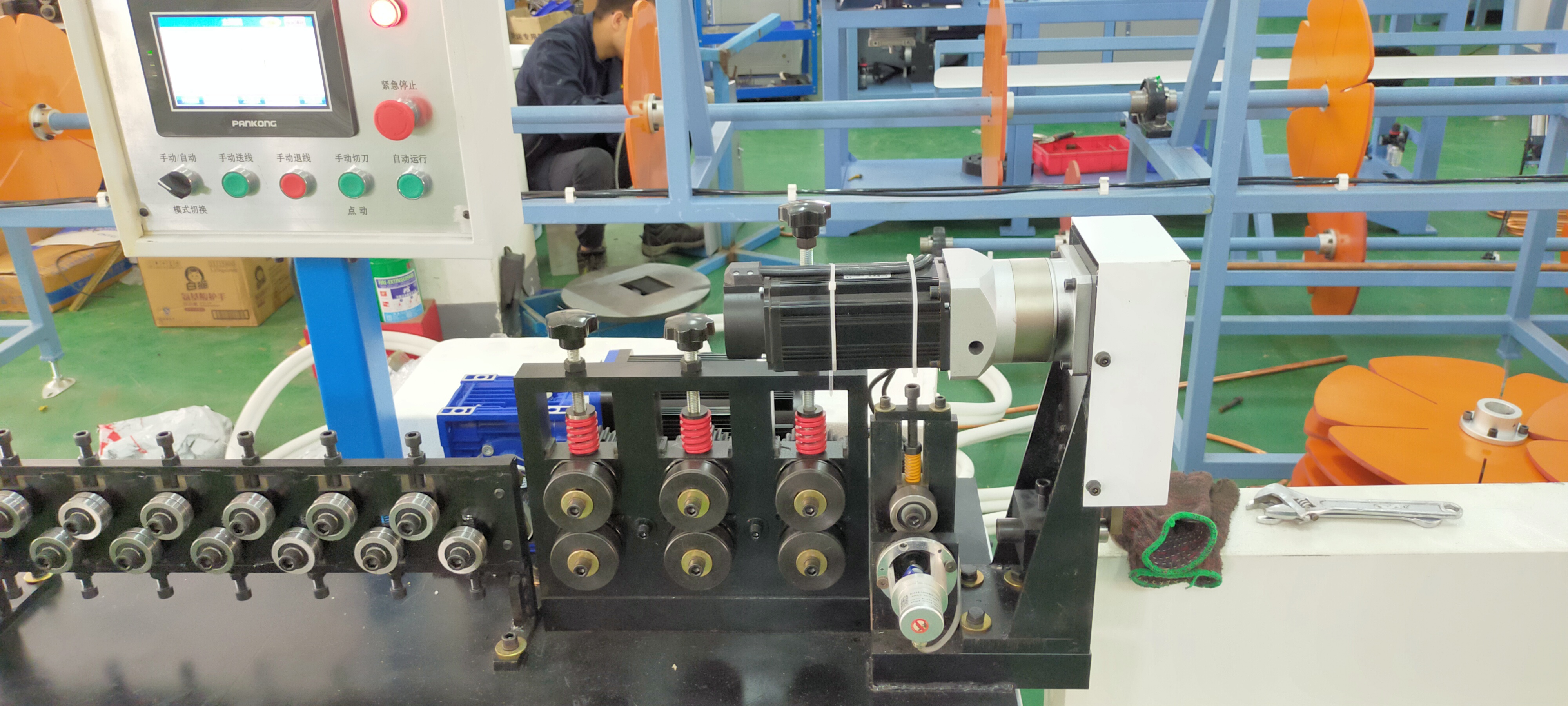 0. 1-20mm steel wire straighteningand cutting machine Wire Cable Straightening and Cutting Machine