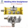 3wheel welding wire straightening machine tool