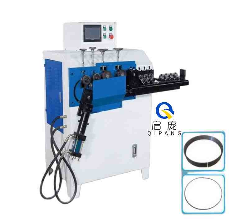 QIPANG spring machine CNC Straightening and looping machine automatic metal Spiral manufacturing machine