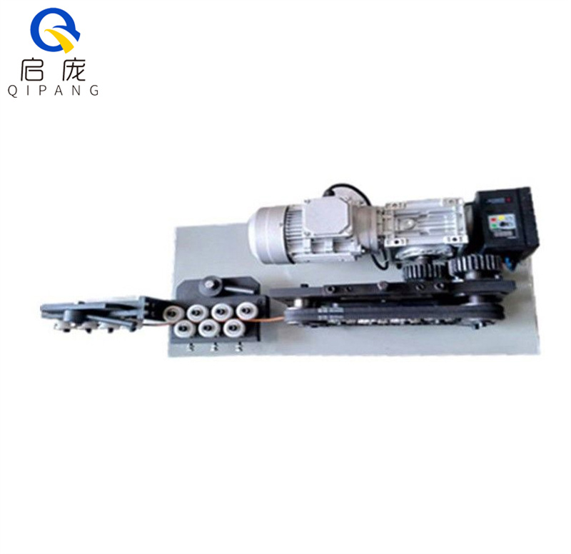 QIPANG 2-20mm tube straightener feeder and motor belt traction electric straightener