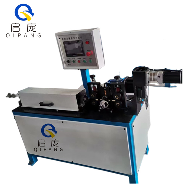 QP High Quality Automatic High Speed Roller Straightener and Cutter Wire Cable Straightening and Cutting Machine