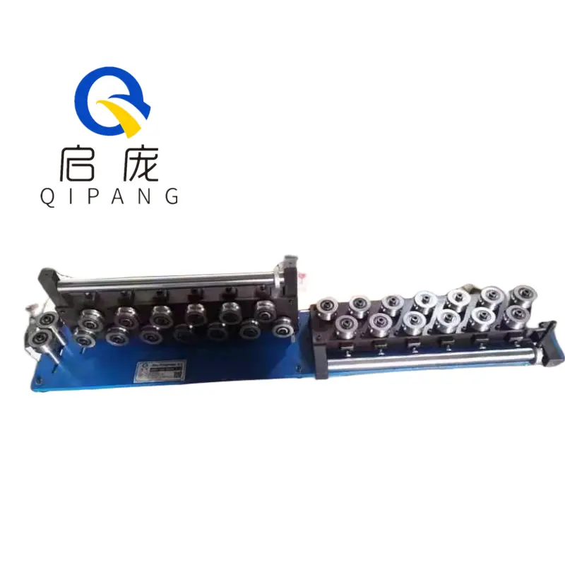 Qipang 6-8mm hand-cranked Stainless wire straightening machine steel coil wire straightener tools