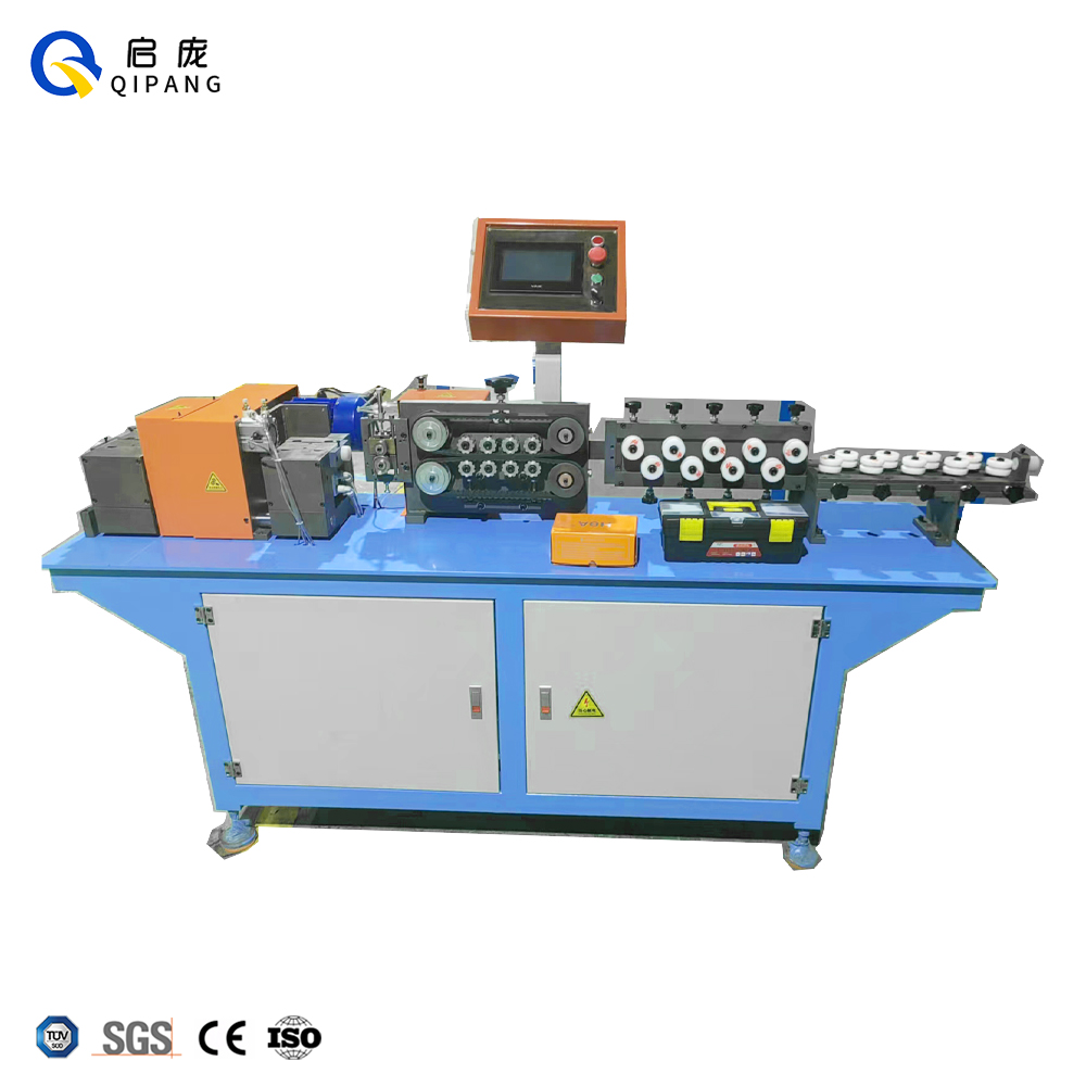 QIPANG Φ4-19.05mm Copper tube straightening and cutting machine 5/32''- 3/4'' Chip-free cutting