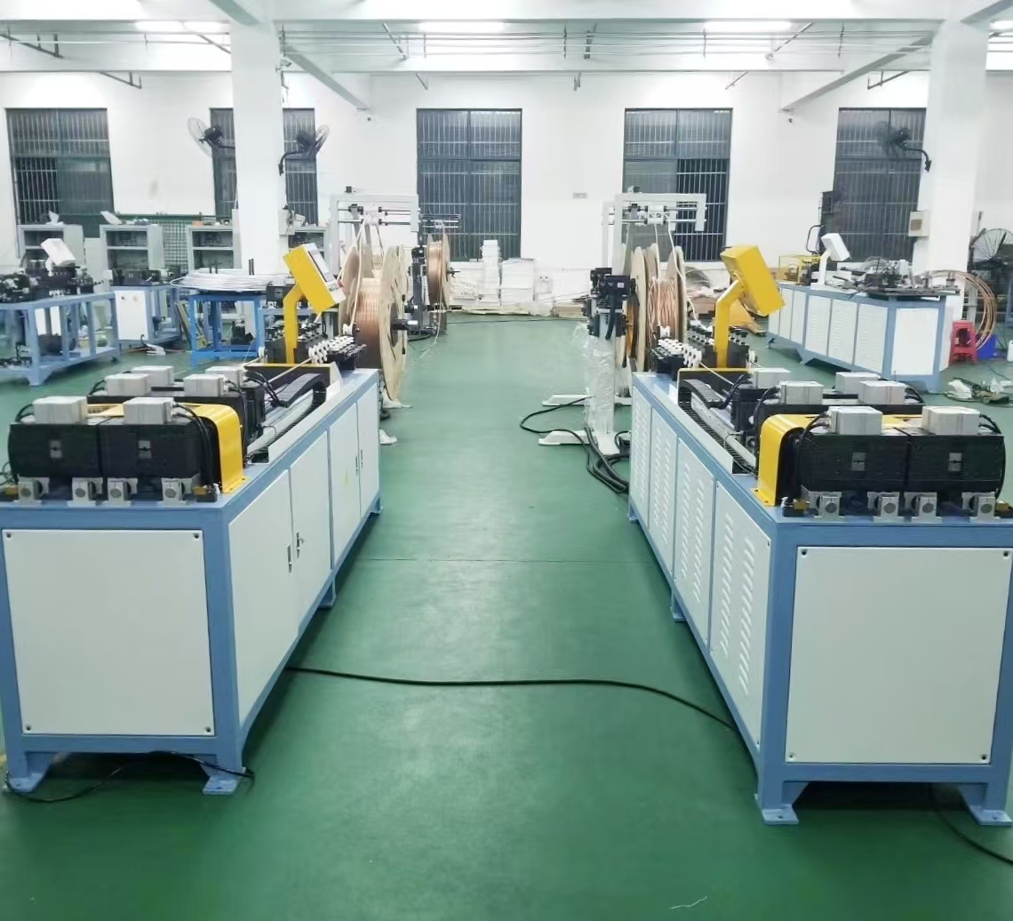 Double head PLC tube straightener and cutter Bondi pipe stainless steel pipe straightening and cutting machine