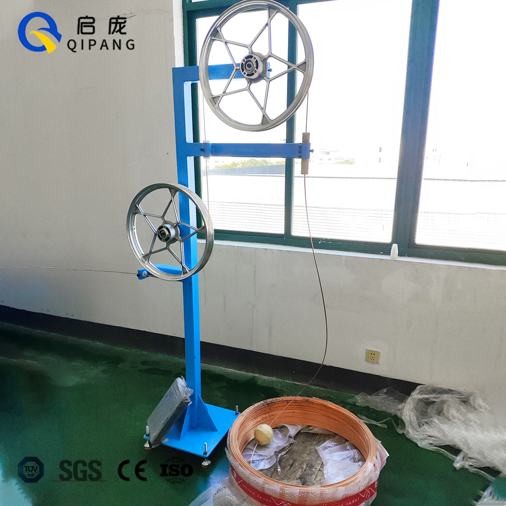 Steel Wire Reel Hollow Roll Passive Uncoiling Rack with Inner Diameter 300/400mm