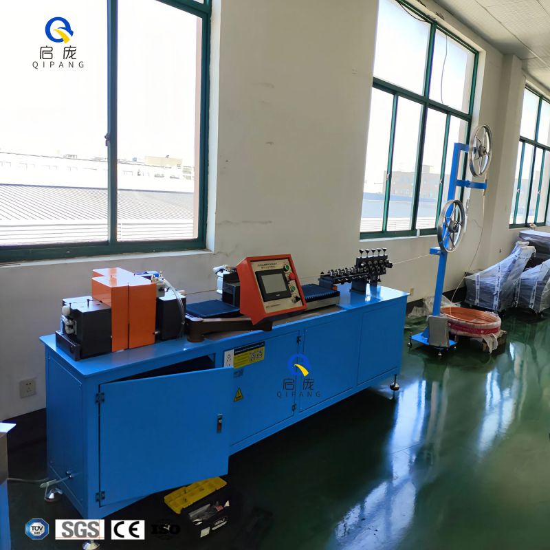 Single-head Screw-driven 6.35mm 8mm Aluminum Pipe Straightening Cutting Machine with PLC Servo Program Control