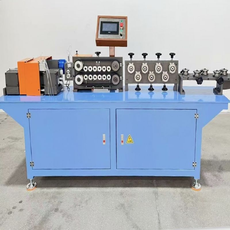 Enlarged Seamless Steel Pipe 19.05mm 1'' High Precision Coil Tube Straightening & Cutting Machine