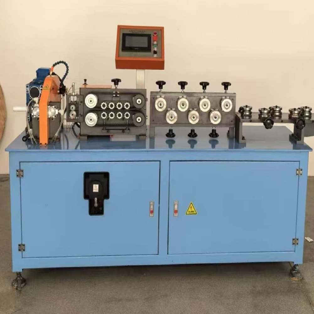 Enlarged Seamless Steel Pipe 19.05-25.4mm High Precision Coil Tube Straightening & Cutting Machine