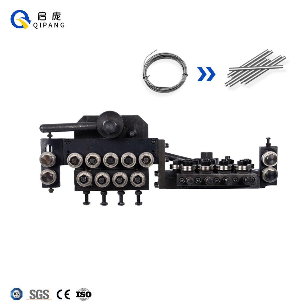 QIPANG ⌀30-18 Wheels1.5-3mm Stainless Steel Wire Straightener hand tool  with Integrated Opening and Closing Handle