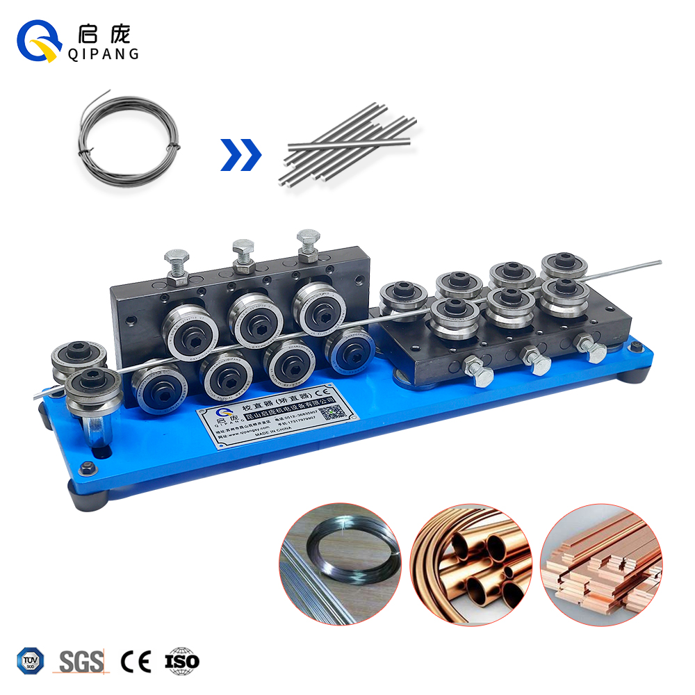 OD 4-7/5-9mm Wire φ42/54-14 Wheels Pipe Straightening Machine for Wire Tube Bending Machines