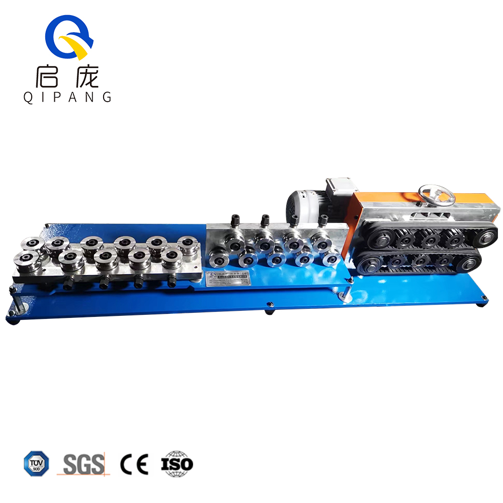 4-9mm Steel Copper Pipe Automatic Tube Straightening Equipment With Belt Traction