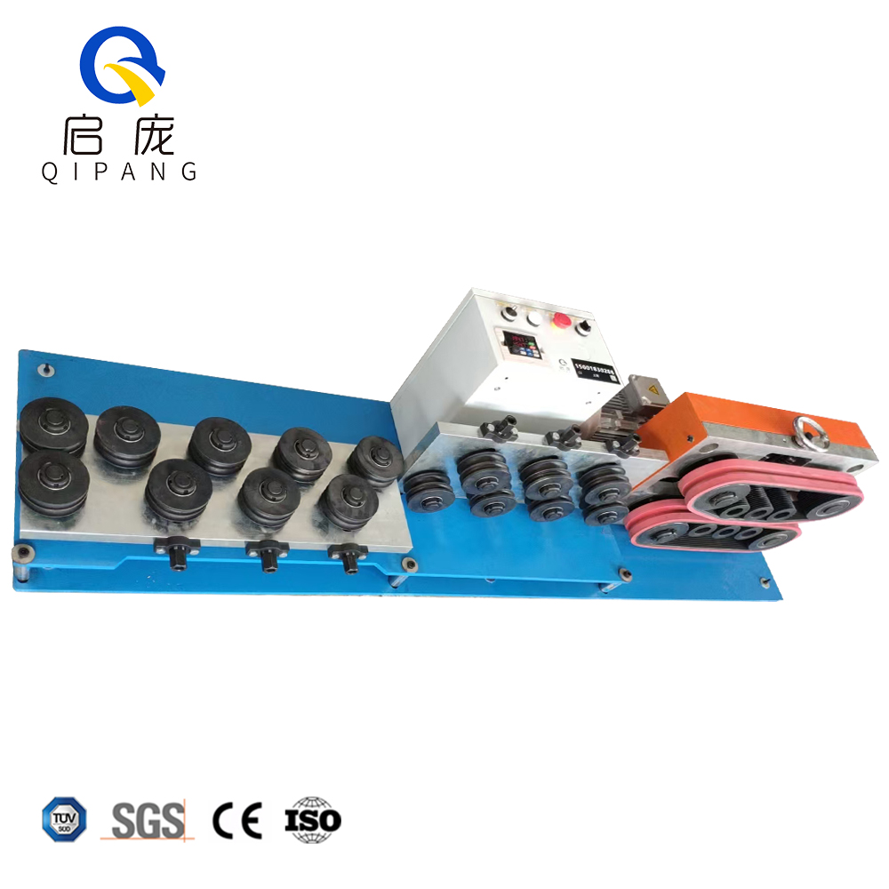 4-9mm Steel Copper Pipe Automatic Tube Straightening Equipment With Belt Traction