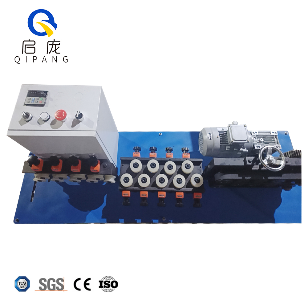 4-9mm Steel Copper Pipe Automatic Tube Straightening Equipment With Belt Traction