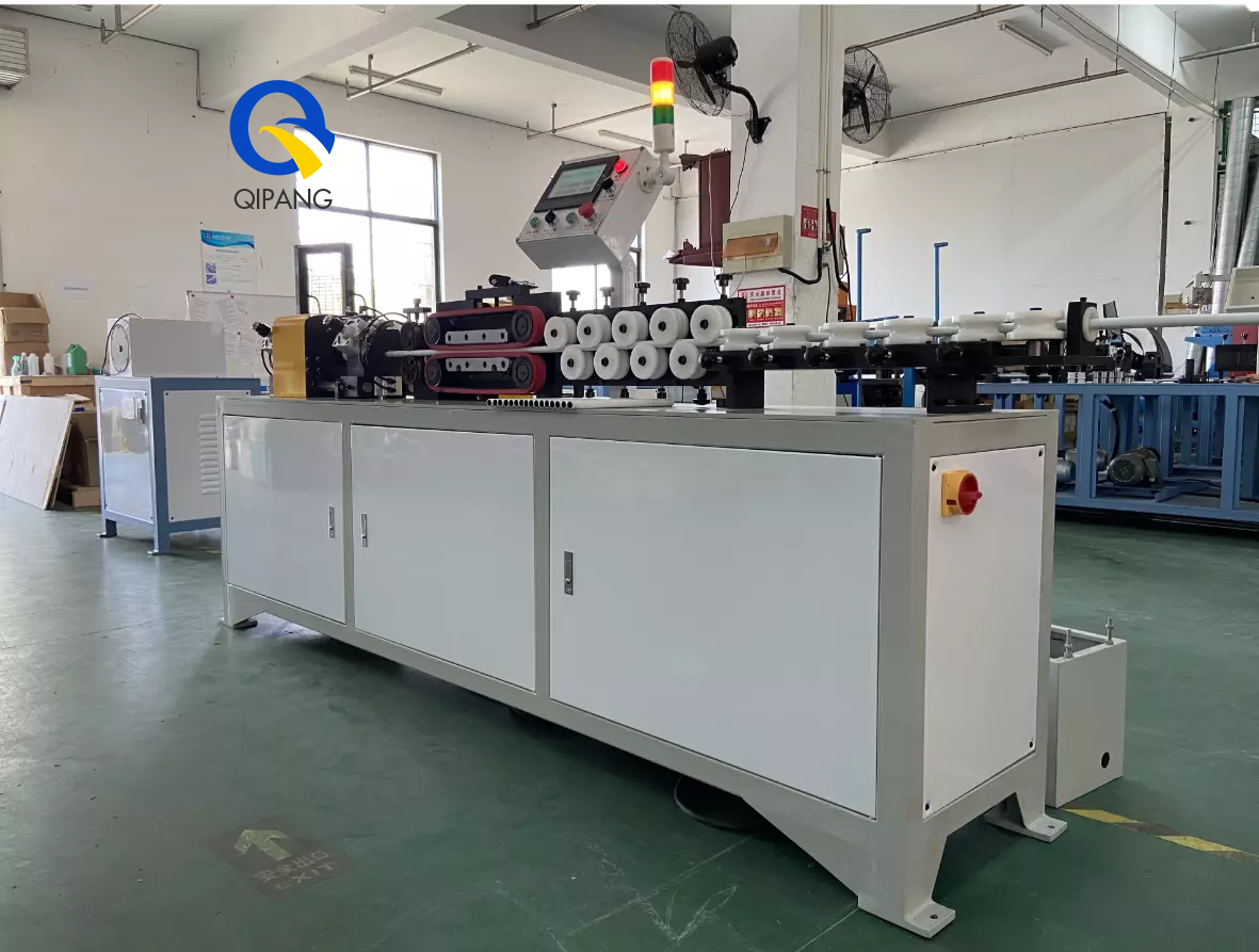 QIPANG Copper tube straightening and cutting machine for pipe clean cut with PLC control