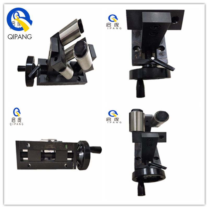 QIPANG The adjustable wire device of inclined roll is used to manually adjust the wire crossing frame, thick wire wire connecting frame, 100mm wire crossing device