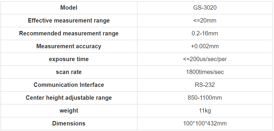 QIPANG QP3020 QP3025 cable Laser diameter measuring and control device laser diameter gauge machine