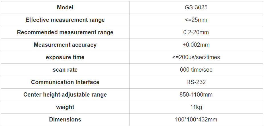 QIPANG QP3020 QP3025 cable Laser diameter measuring and control device laser diameter gauge machine