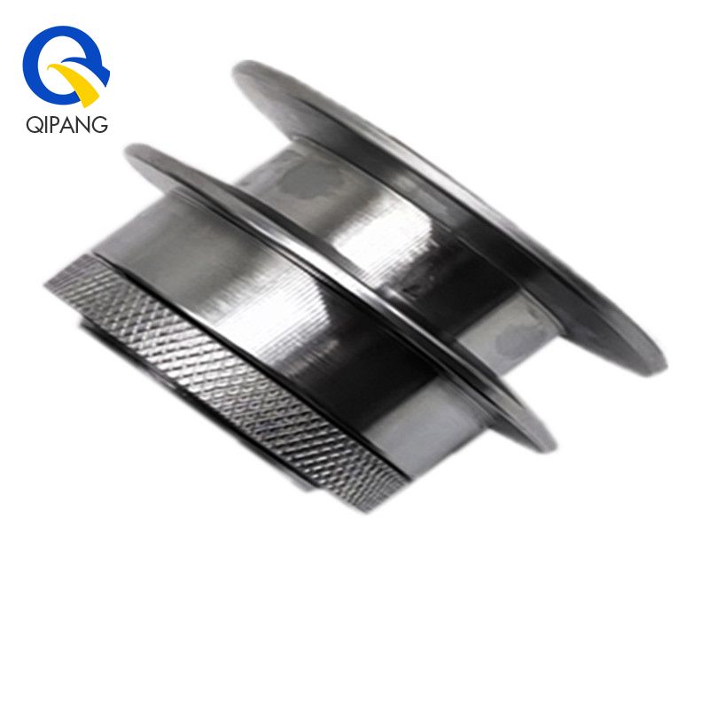 QIPANG electroplating adjustable width guide wheel,adjustable range 1mm,13mm wheel size 80*50,used for wire rewinding machine